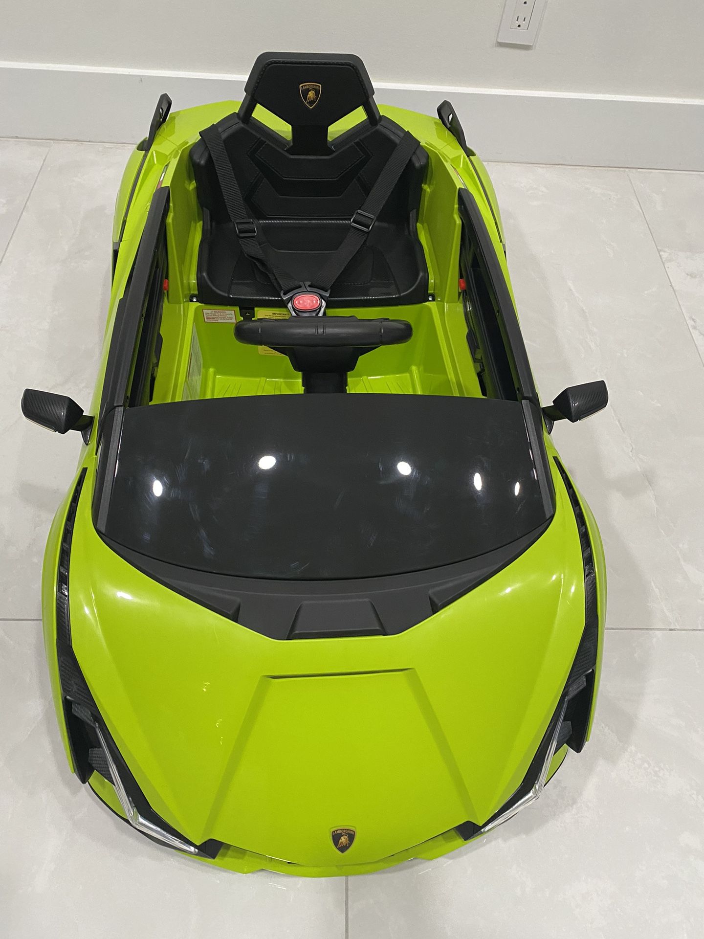 New Lamborghini SIAN power wheels kids ride on toy car