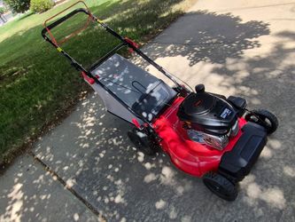 Powersmart Fuel High Wheel Self Propelled Mower, Lawnmower