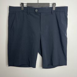 J. Lindeberg Golf Vent Shorts High Vent Mens 36 Blue Performance Stretch