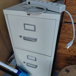 2 Drawer Filing Cabinet 