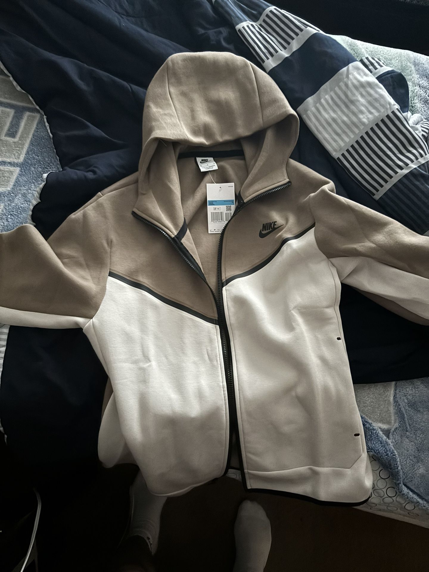 Nike Tech Fleece (Brown&White)