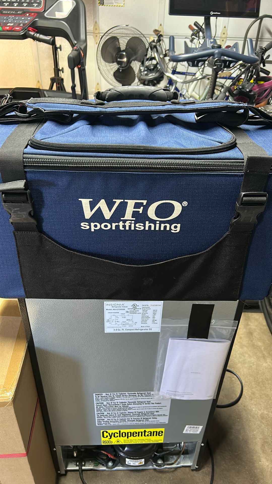 WFO Large Fishing Reel Bag Case