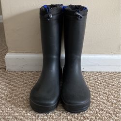 Youth Boys Waterproof Winter Boots Size 2