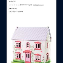 Wooden Doll house 