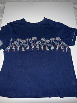 tommy bahama dancing hula girls men’s x-large tee shirt