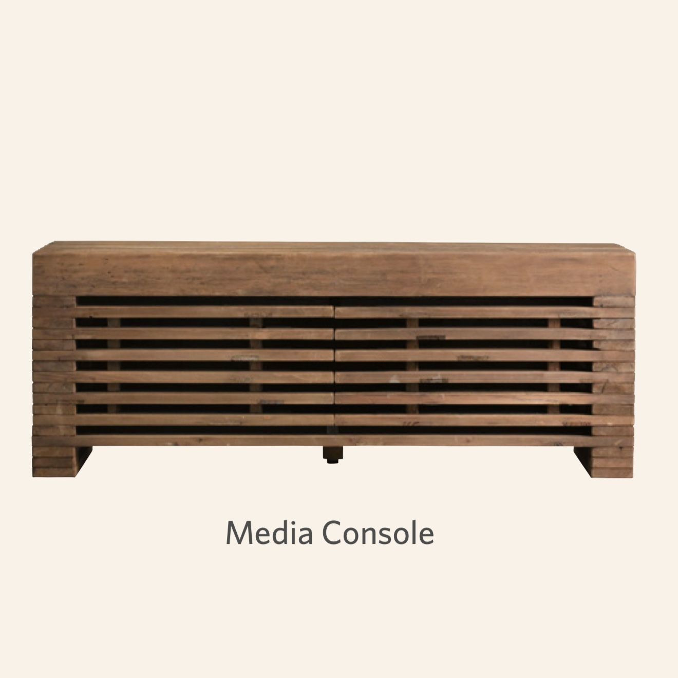 Media console & Side Table - Restoration Hardware - Rear Find