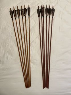 12 carbon arrows, NO tips