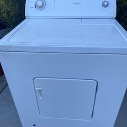 White Whirlpool Gas Dryer