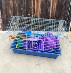 Pet Cage with Accessories
