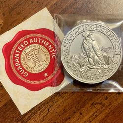 Panama Pacific Expo .999 Silver Intaglio Mint 2oz Silver Round 