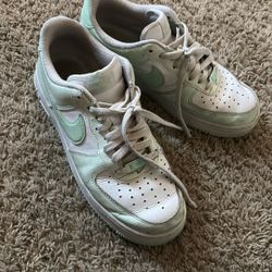 Light blue Nike Jordans