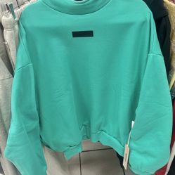 Essentials hoodie Turquoise 