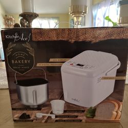 Kitchen Ace Home Bakery Bread Maker Brand New . 19 Digital Timers Small And Large Loaves 