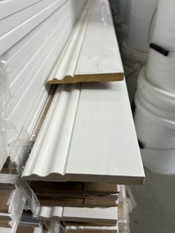 MDF Baseboard 5’ $0.93 / Molduras 
