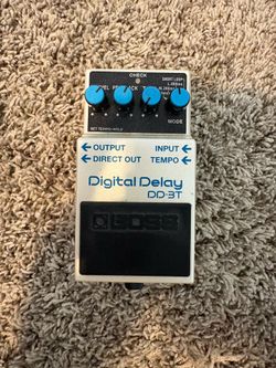 Boss DDD-3T Digital Delay Pedal
