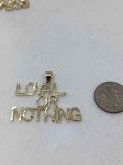 10 K Y loyal or nothing Charm