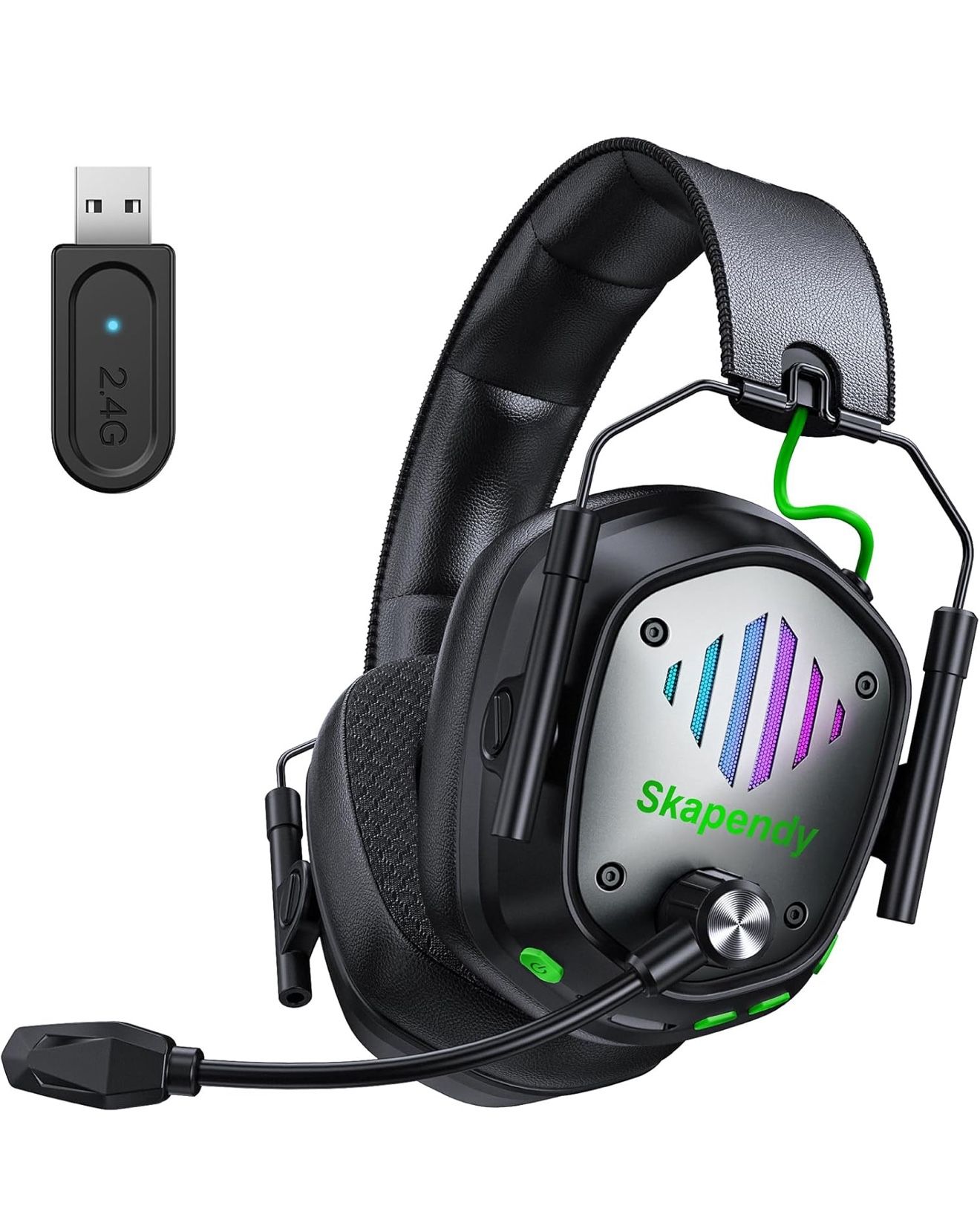New Wireless Gaming Headset for PS5, PS4, PC