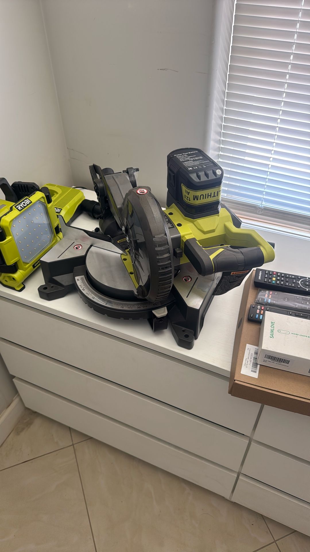 Ryobi Miter Saw Cordless