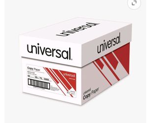 Universal Copy Paper 8.5x11 5000 Sheets