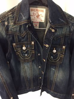 TRUE RELIGION JEAN MEN JACKET