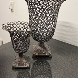 Metal Decorative Vase 