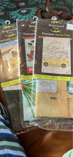 Briarwood Lane Premium House Flags Set of 3