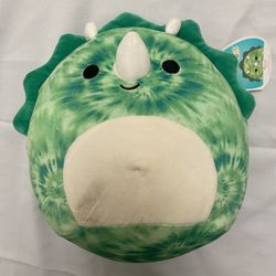 8in Rocio Squishmallow- Bent Tag And Dirty Stomach. 