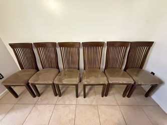 6 dining chairs