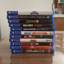 11 PS4 GAMES FOR SALE!!!