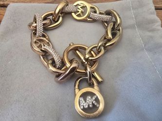 MICHAEL KORS "EXCLUSIVES LINK BRACELET