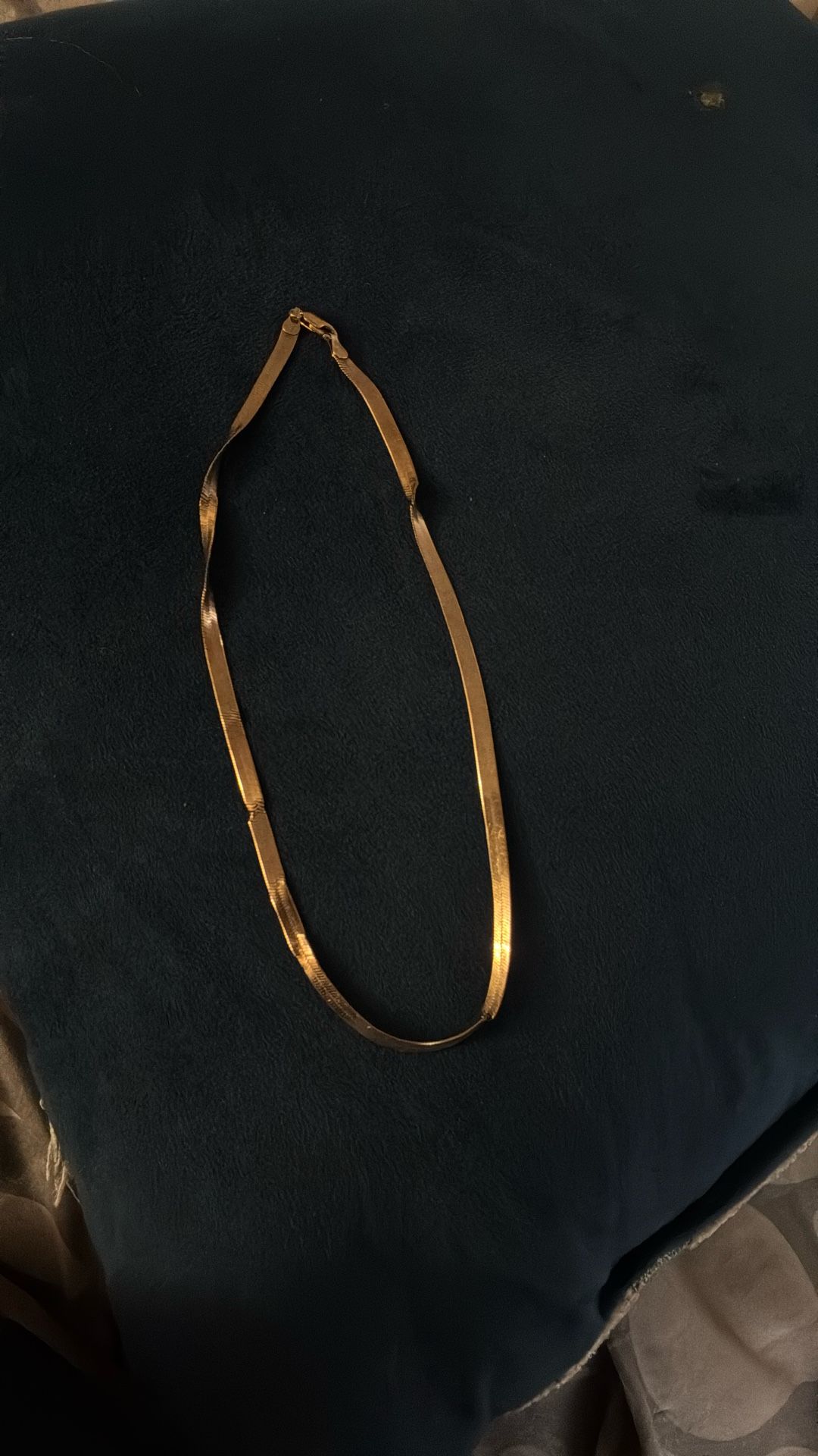 (925 Italy )Gold Plated Necklace