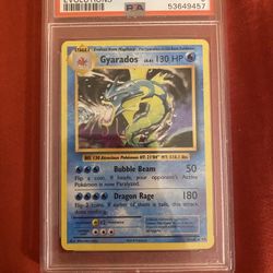 PSA 9 MINT 2016 Pokemon XY Evolutions Gyarados 
