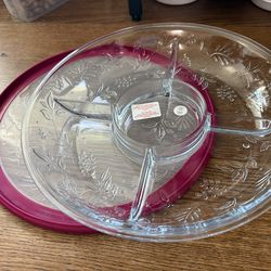 Botanero con tapa 👉 princess house todo nuevo y con caja 📦