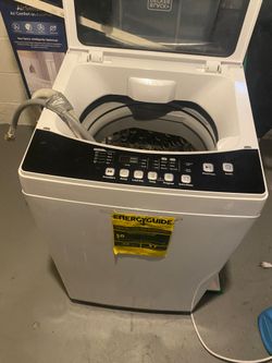 Black+Decker Portable Top Load Washing Machine