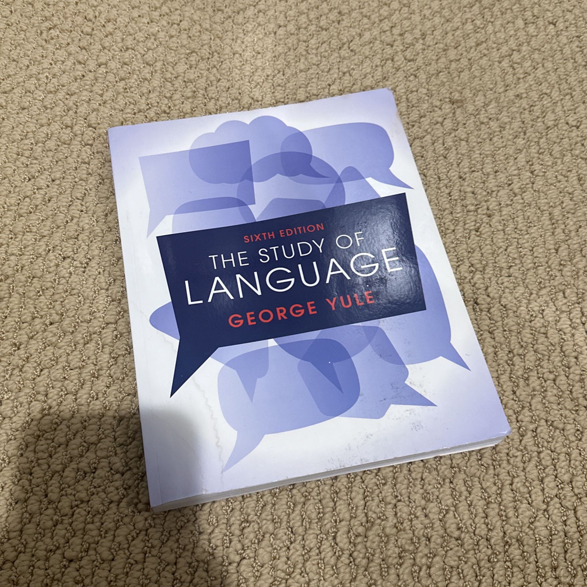The Study Of Language By George Yule 6th Edition