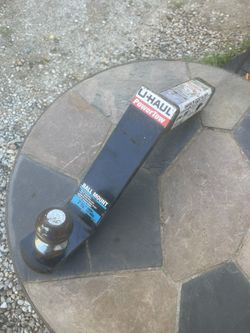 Steel Drop Hitch 7 3/4 Drop 2” Ball