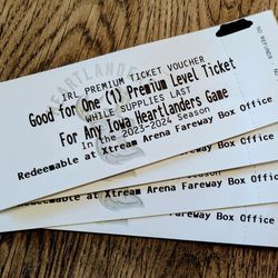 Iowa Heartlanders Premium Tickets
