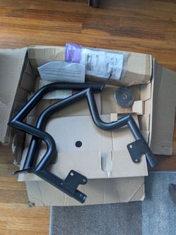 Motorcycle engine road bars. Brand new, never used.