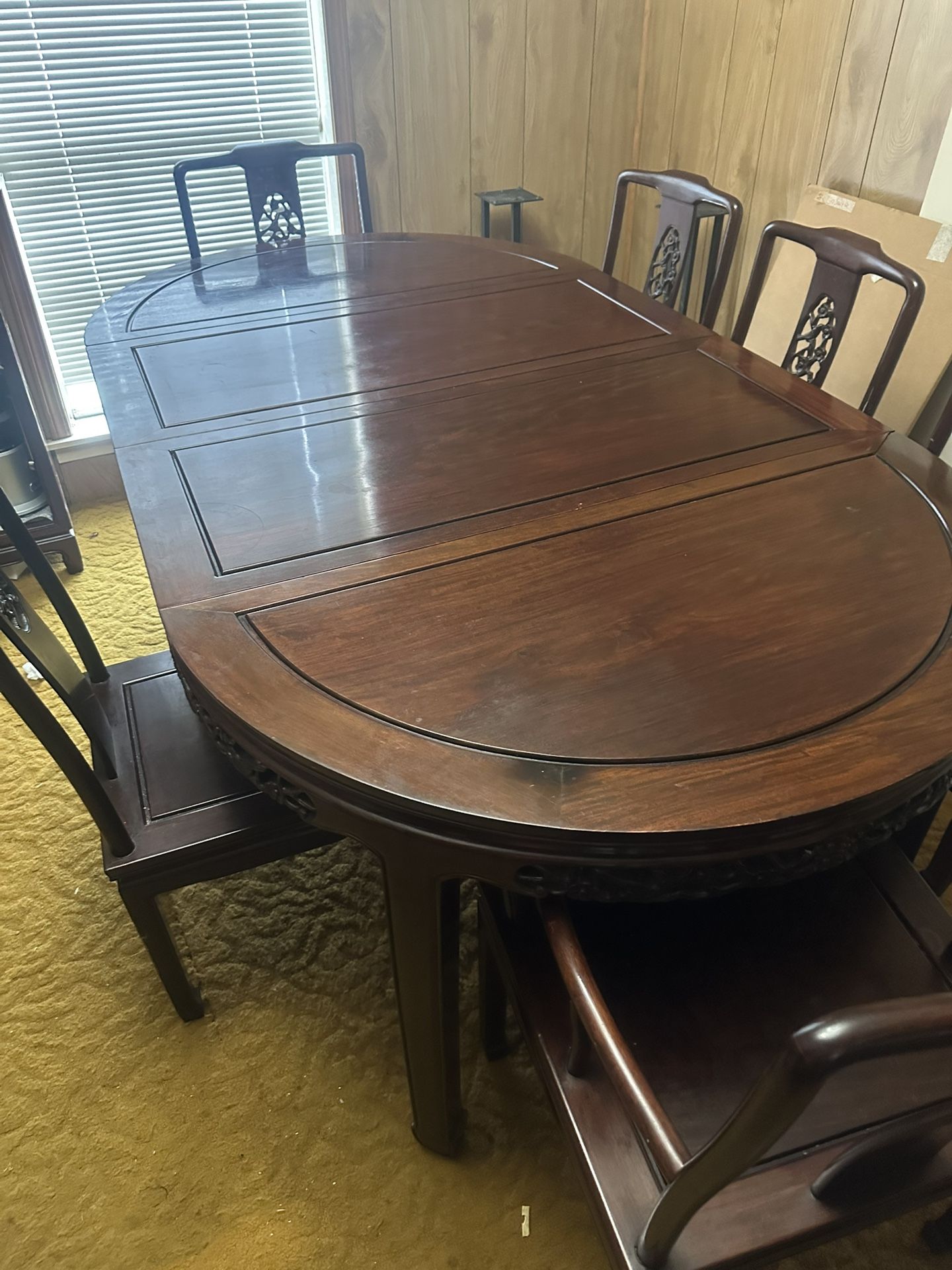 Beautiful Cherry Wood Dinning Room Set