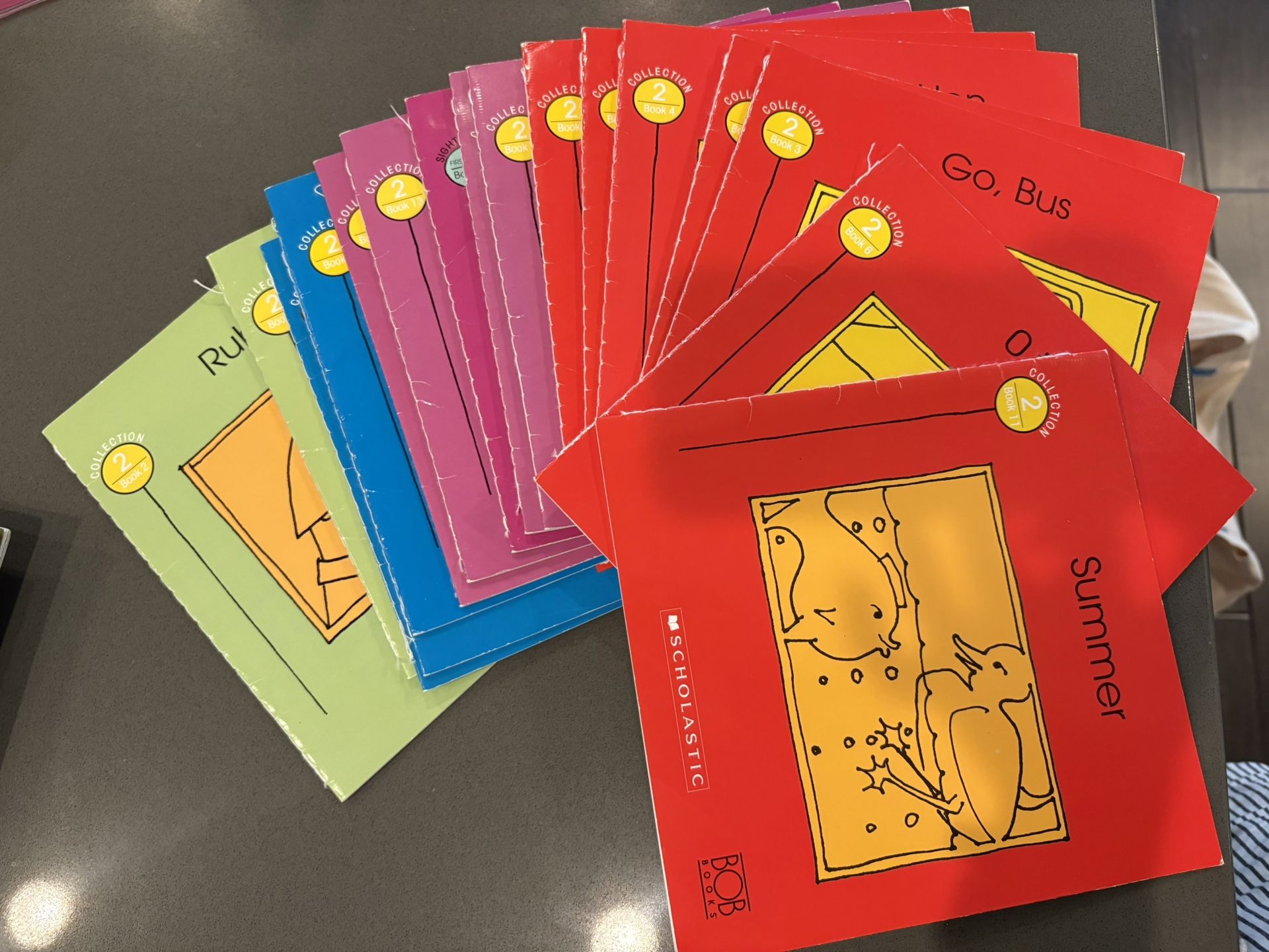 Scholastic reading collection books