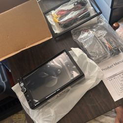 Never Used Touch Screen Car Radio