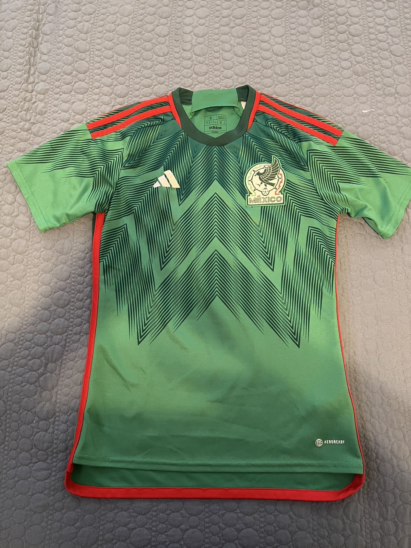 Adidas Mexico Green Jersey Size Small Worn Once EUC