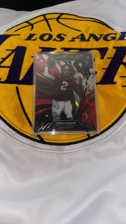 Wild Card Johnny Manziel Parallel numbered Card. 2/3