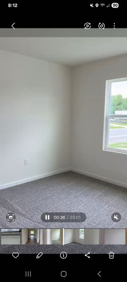 Brand new carpet for 500 sf