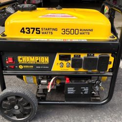 Champion Gas Generator 