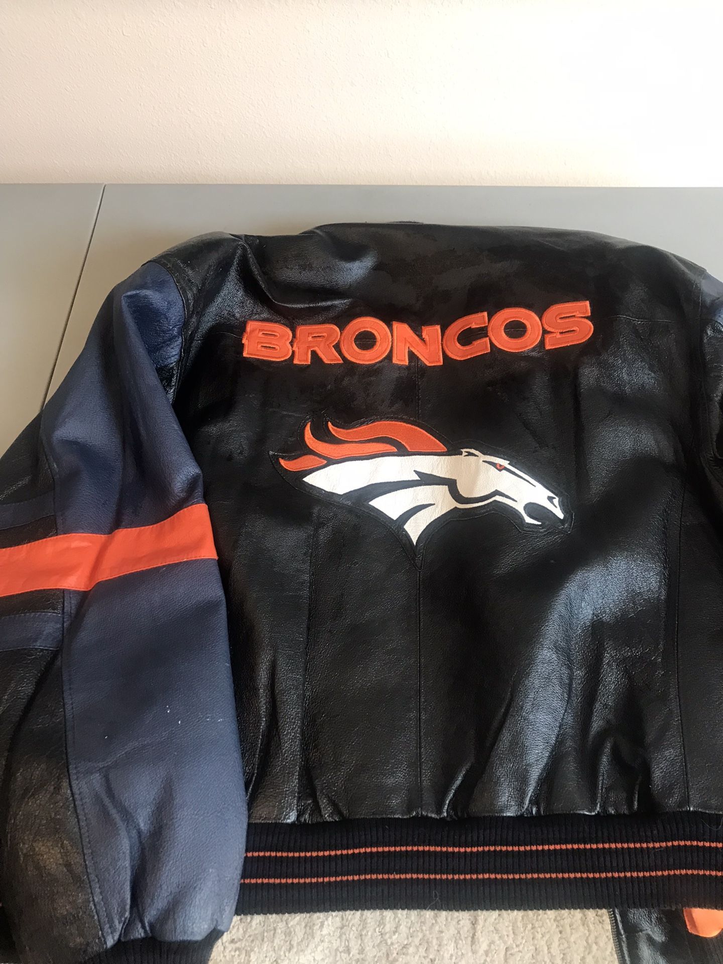 Broncos Leather Jacket