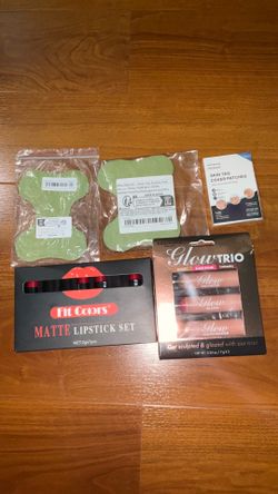 Lipsticks, tag patches, patches for foot to relieve tired feet