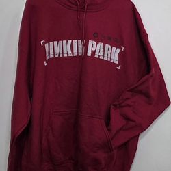 Linkin Park Hybrid Theory Hoodie XL Red