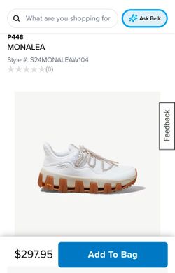 P448 S24 Monalea white/sand