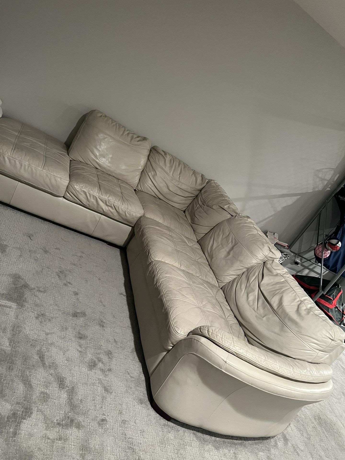 L Shape Leather Sofa